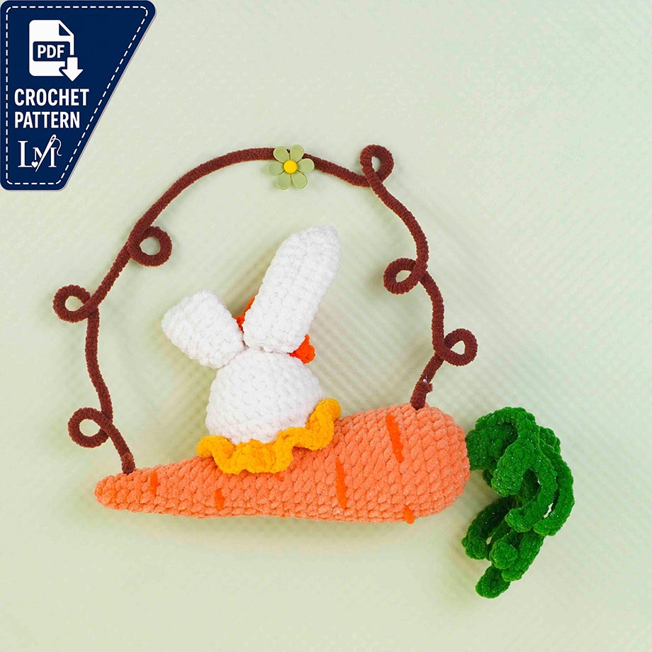 Bunny with Carrot Crochet Patterns for Adorable Amigurumi Projects 13